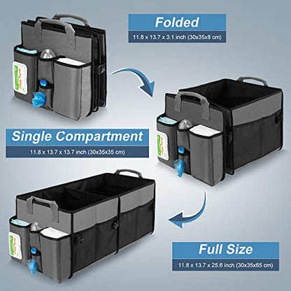 Collapsible Trunk Organizer & Diaper Changing Station