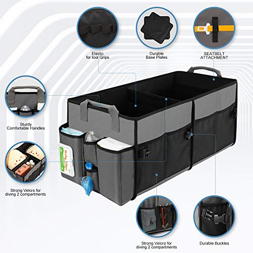 Collapsible Trunk Organizer & Diaper Changing Station
