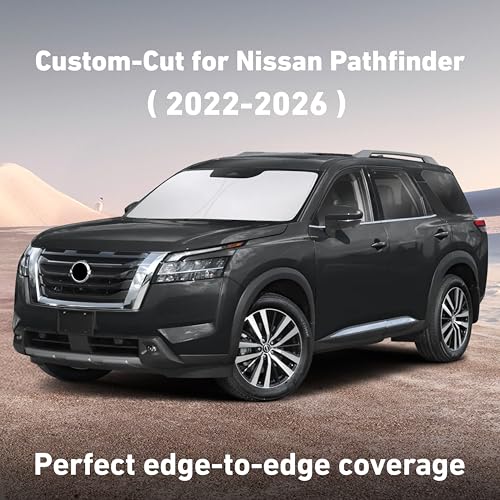 Windshield Sunshade Compatible for Nissan Pathfinder 2022