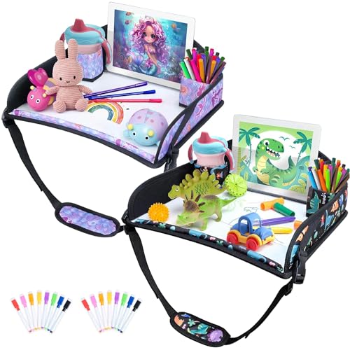 Kids Travel Tray for Carseat (2 Count)