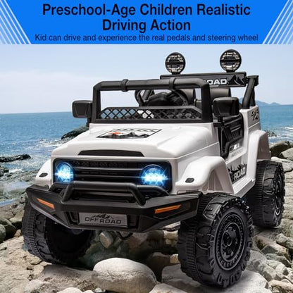 12V Kids Ride On Truck Car with Remote Control
