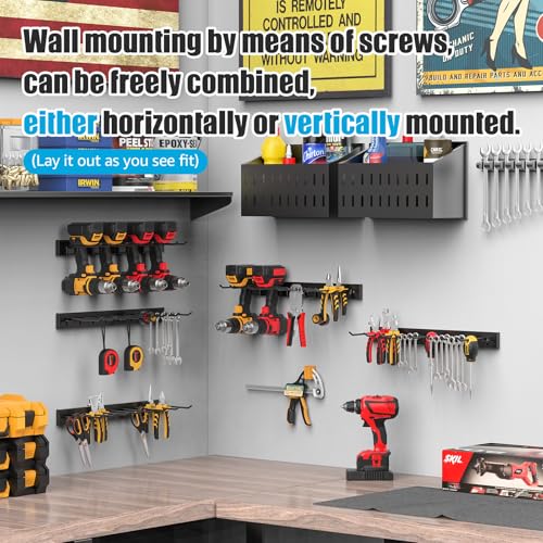 5 Modular Pegboard Strip Storage (4.68 Count)