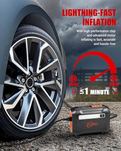 R8 Tire Inflator Portable Air Compressor