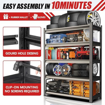 5 Tier Garage Shelving