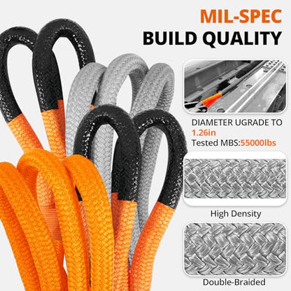 Kinetic Recovery Tow Rope