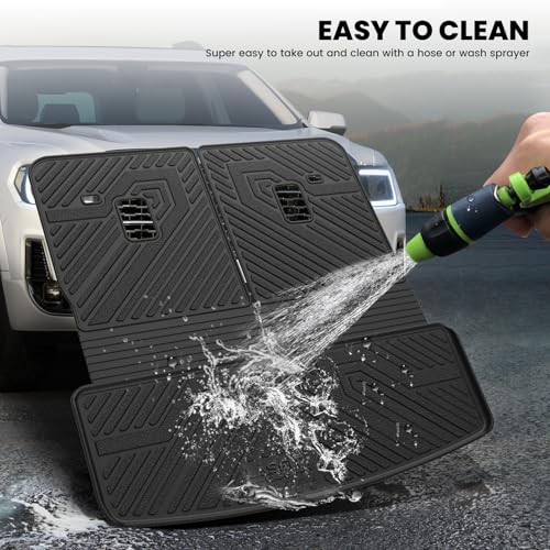 Trunk Mat with Backrest Mat for GMC Acadia 2017