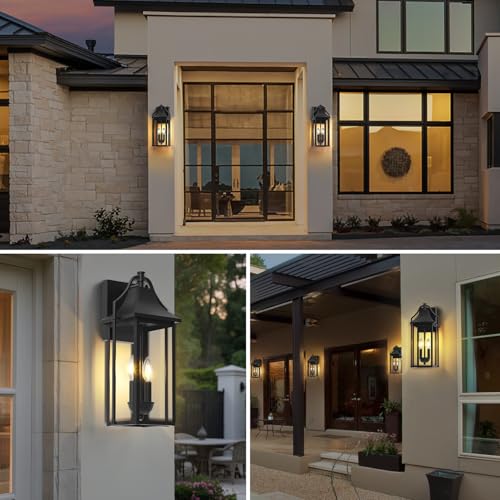 18IN Dusk to Dawn Outdoor Wall Sconce