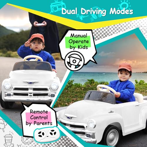 12V Kids Ride on Car Licensed Chevrolet 3100