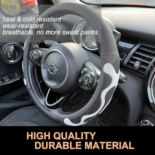 Large Size Comfy Grip Steering Wheel Cover 15.75 Inch