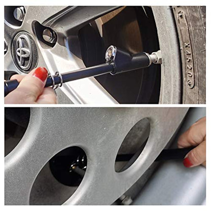 Dual Head Tire Pressure Gauge