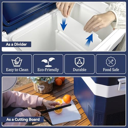 Car Fridge Portable 12V Refrigerator 40 Quart 12 Volt Freezer Compressor Cooler 12V