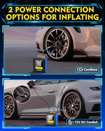 H4 Series 150PSI Tire Inflator Portable Air Compressor