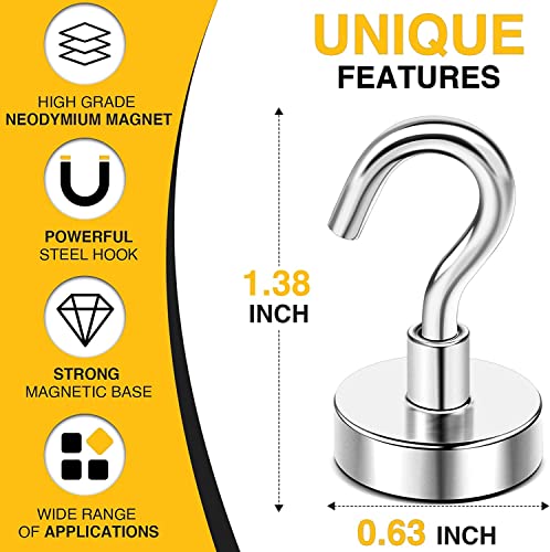 Magnetic Hooks (75 Count)