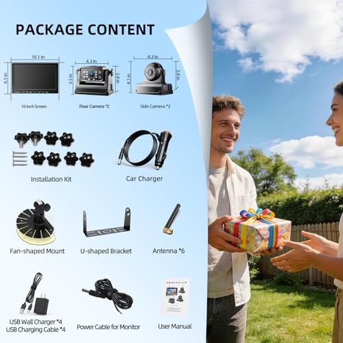 Magnetic RV Wireless Backup Camera (5 Count)