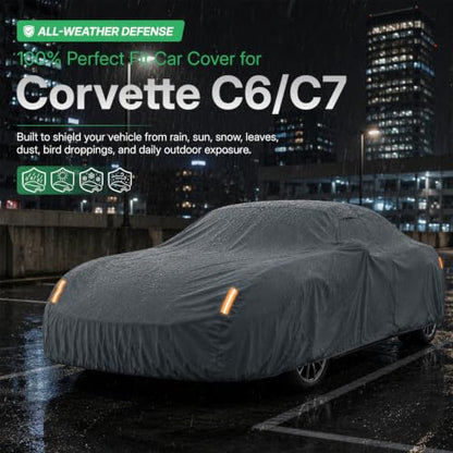 Waterproof Heavy Duty Car Cover Custom Fit Chevy Corvette C6