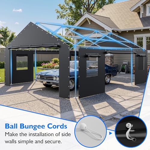 20x20 FT Heavy Duty Carport