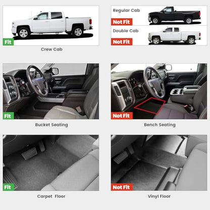 Floor Mats for Chevrolet Chevy Silverado