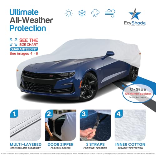 Sports Car Cover Waterproof All Weather. See Size