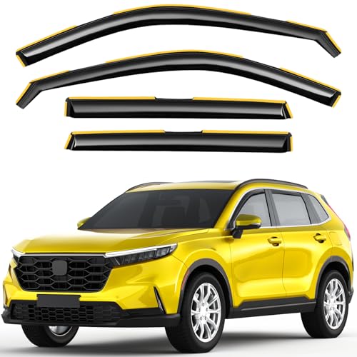 in Channel Window Visors Rain Guards for Honda CR