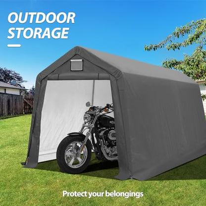 7' x 12' Outdoor Storage Shelter Shed