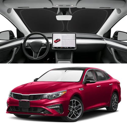 Custom Fit Windshield Sun Shade for Kia Optima 2016