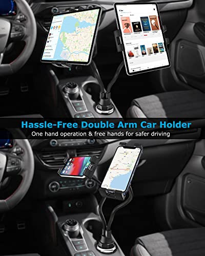 Cup Holder Tablet Mount for Car