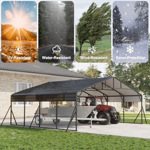 20x20 FT Metal Carport