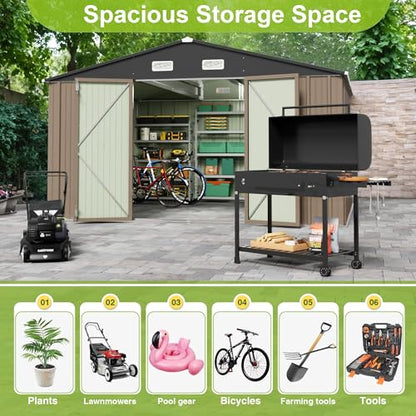 10 x 8 FT Outdoor Storage Shed
