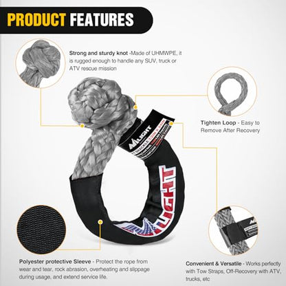 2PCS Synthetic Soft Shackle 1