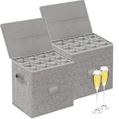 Champaign Flute Storage Holder (2 Count)