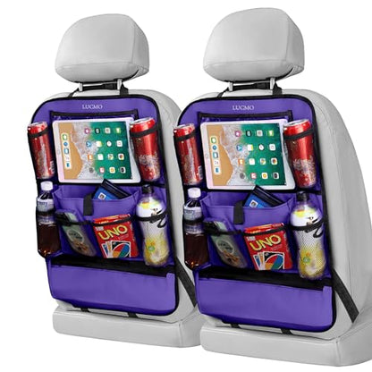 Car Backseat Organizer with Touch Screen Tablet Holder (22.9281 Ounce)