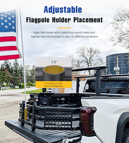 46" 54" Adjustable Truck Bed Extender w