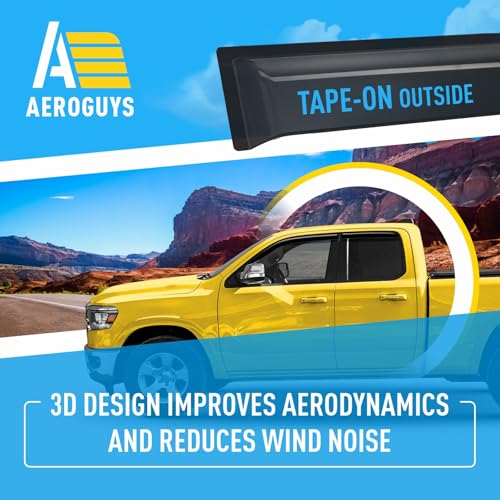 Extra Durable Window Deflectors Tape (4 Count)