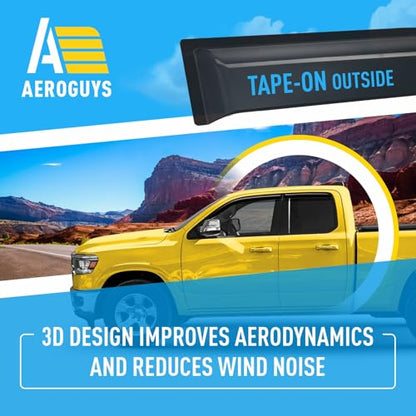 Extra Durable Window Deflectors Tape (4 Count)