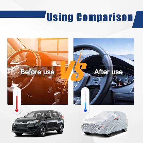 6 Layers SUV Car Cover Custom Fit for Honda CRV CR