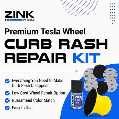 Premium Tesla Wheel Curb Rash Repair Kit for Model Y 20
