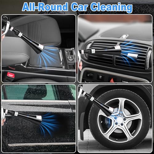 Air Blow Gun Car Detailing Dry Cleaning Gun with Tapered Nozzle High Pressure Cleaning Tool