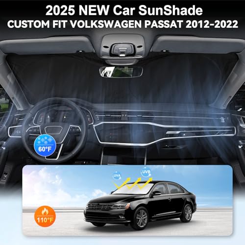 Custom Fit Passat Windshield Sunshade for 2012