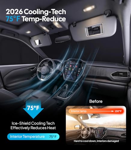 2026 8PC Full Set Window Sunshade for Subaru Forester 2019 (8 Count)