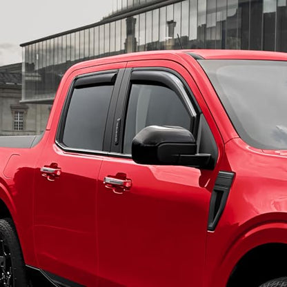 in Channel Extra Durable Rain Guards for Ford Maverick 2022