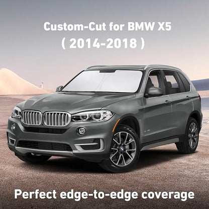 Windshield Sunshade Compatible for BMW X5 2014