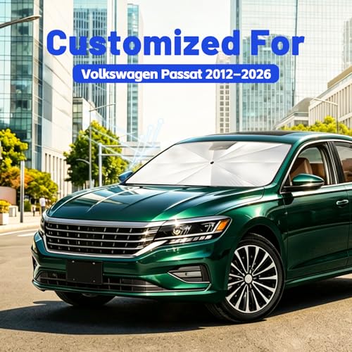 Car Windshield Sun Shade Umbrella for Volkswagen Passat 2012
