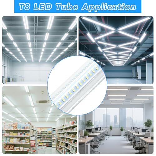 4 Pack 2FT LED Shop Lights (4 Count)