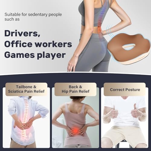 Car Seat Cushion with Memory Foam