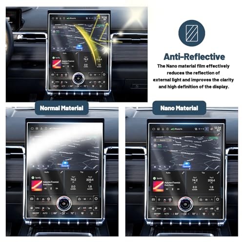 2024 2025 2026 Sierra EV Screen Protector for GMC Sierra EV 16.8" & 11" Touch Screen (4 Count)
