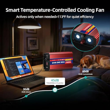 2000W Pure Sine Wave Power Inverter