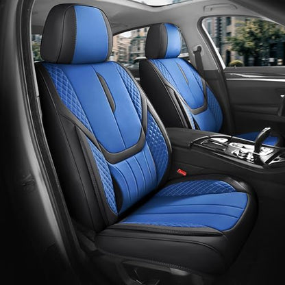 Universal Car Seat Covers for SUVs Sedans Trucks BlackBlue