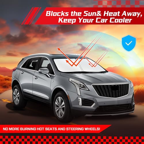 Windshield Sun Shade for Cadillac XT5 2017