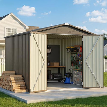 8x8FT Outdoor Storage Shed