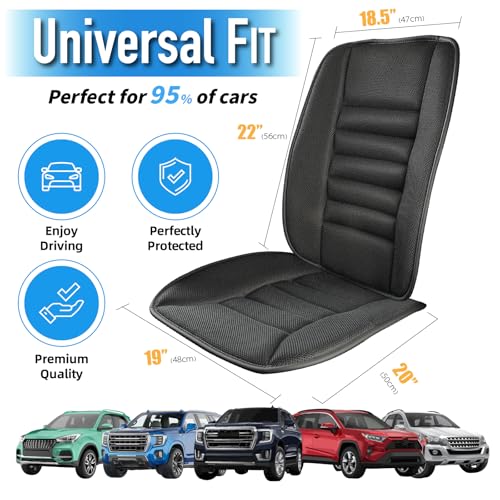Car Seat Cushion with Back Support Pillow (2 Count)
